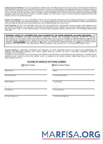 Downloadable Australia ING Direct bank mortgage statement, 3 pages 3 scr download for verification